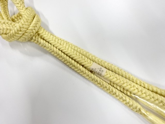 未使用品　正絹　手組帯締め